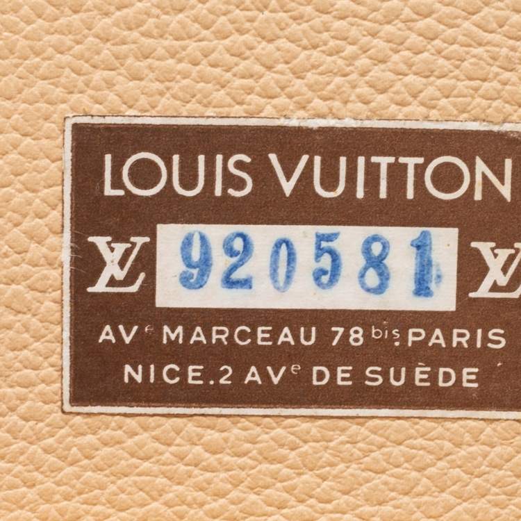 Pre Owned Louis Vuitton Monogram Canvas President Trunk Case