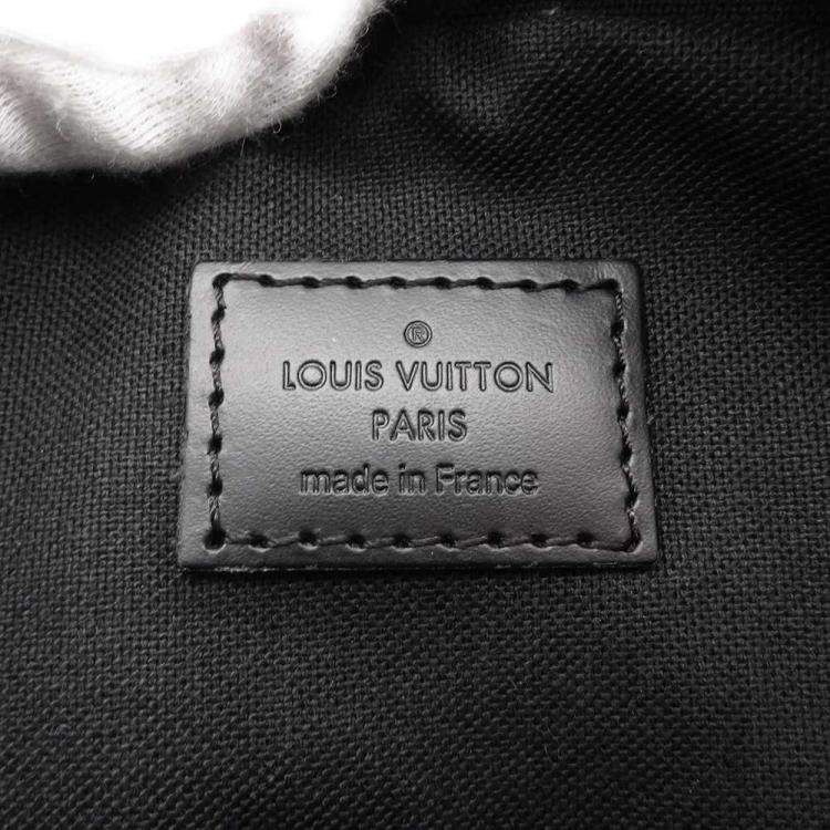 Pre Owned Louis Vuitton Black Damier Graphite Canvas Rem Messenger Bag 