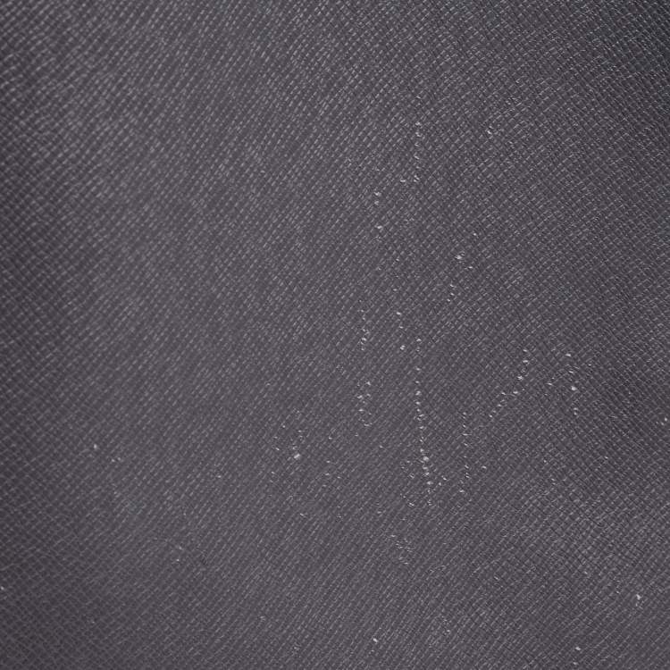 Pre Owned Louis Vuitton Black Taiga Leather Roman MM Bag