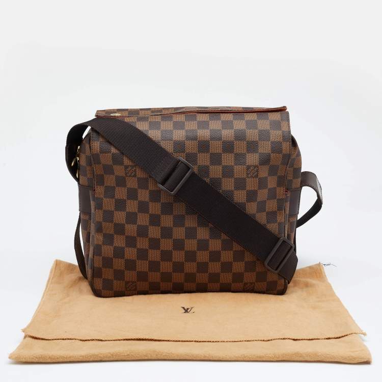 Pre Owned Louis Vuitton Damier Ebene Canvas Naviglio Bag