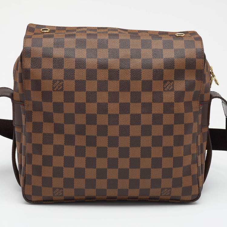 Pre Owned Louis Vuitton Damier Ebene Canvas Naviglio Bag