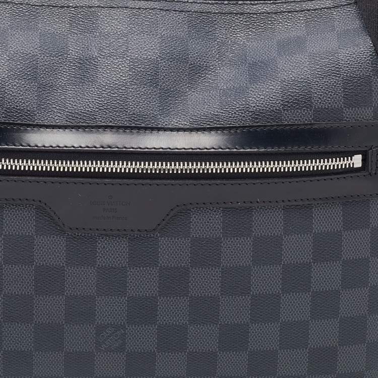 Pre Owned Louis Vuitton Damier Graphite Canvas Mick GM Bag