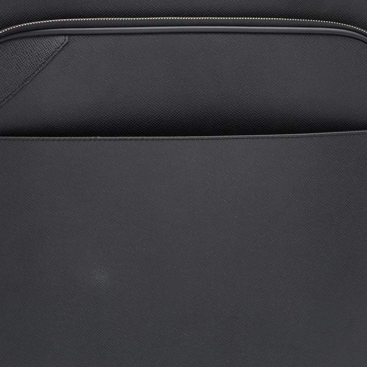 Pre Owned Louis Vuitton Black Taiga Leather Pegase Legere 50 Business Luggage