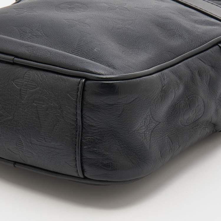 Pre Owned Louis Vuitton Monogram Shadow Leather Danube PM Bag