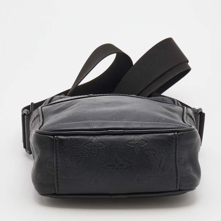 Pre Owned Louis Vuitton Monogram Shadow Leather Danube PM Bag