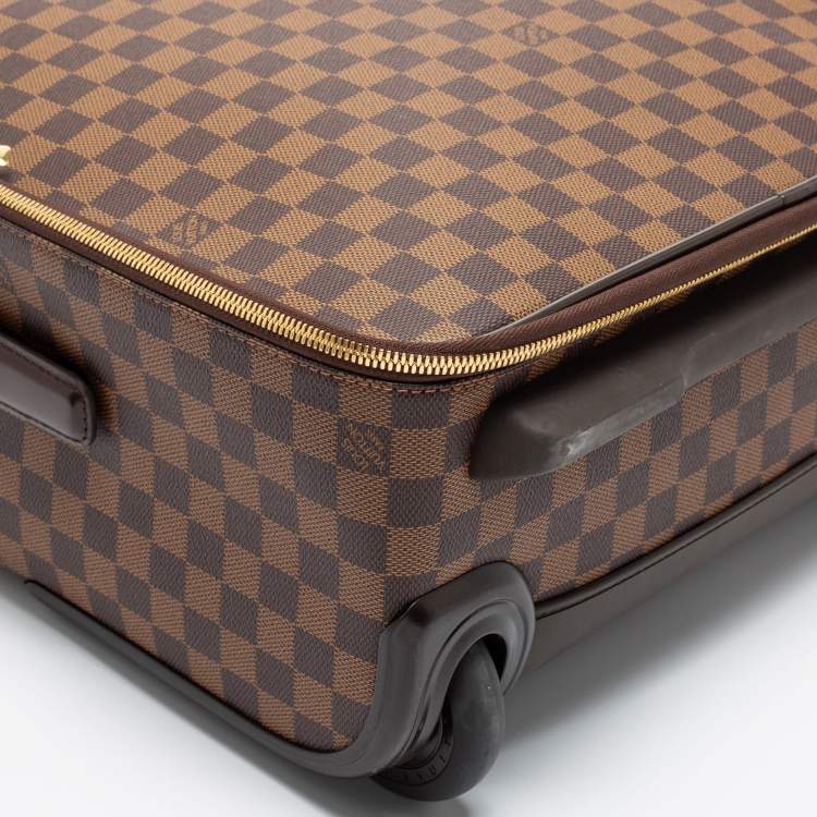 Pre Owned Louis Vuitton Damier Ebene Canvas Pegase 55 Luggage