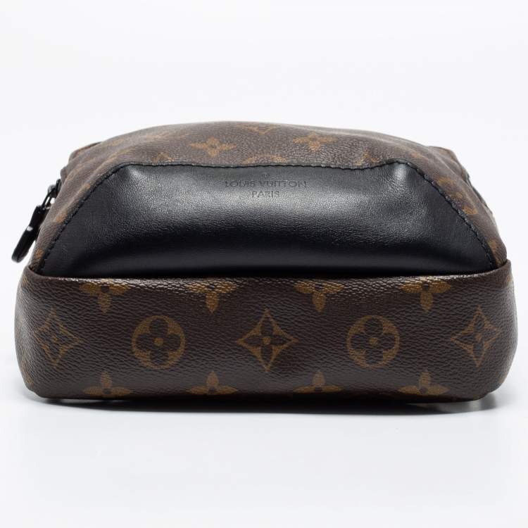 Pre Owned Louis Vuitton Monogram Canvas And Leather Avenue Sling Bag
