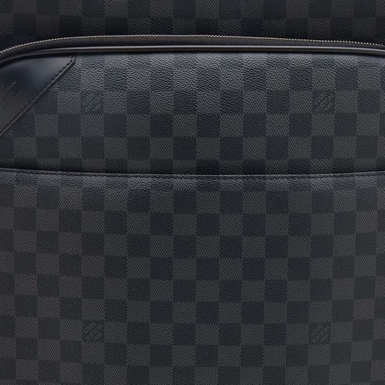 Pre Owned Louis Vuitton Damier Graphite Canvas Pegase Legere 50 Luggage Bag