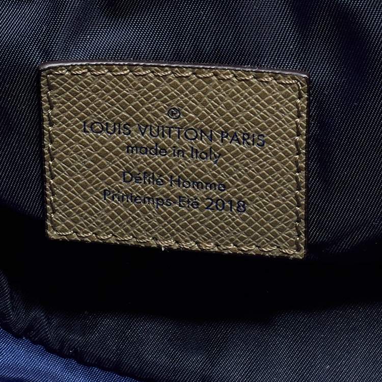مملوكة مسبقًا Louis Vuitton Blue Monogram Canvas Pacific Outdoor Backpack 