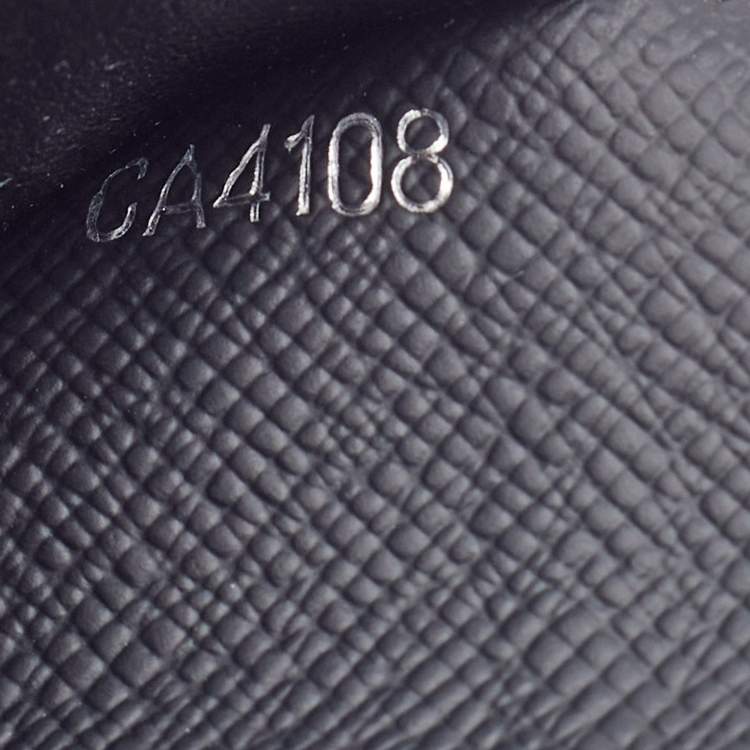 Pre Owned Louis Vuitton Damier Graphite Canvas Enveloppe Carte de Visite Bifold Card Holder
