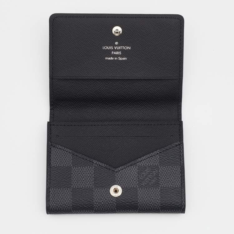 Louis Vuitton Slender Wallet Graphite Damier Graphite