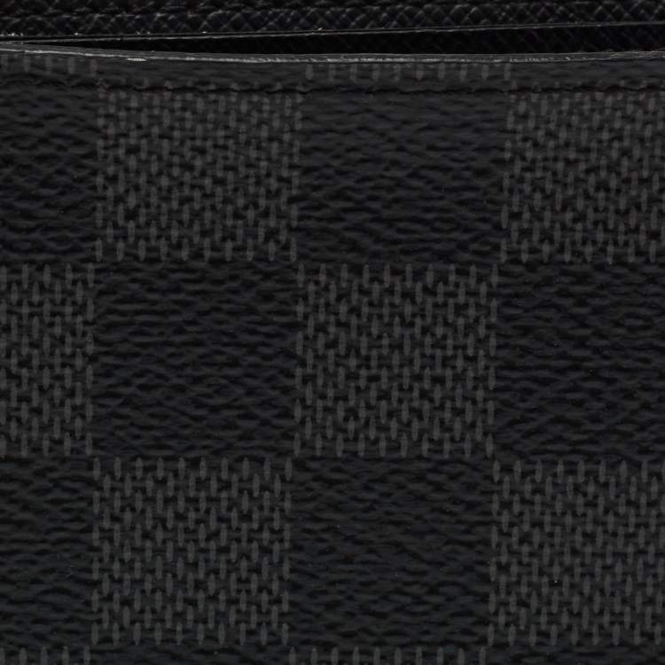 Pre Owned Louis Vuitton Damier Graphite Canvas Bifold Wallet