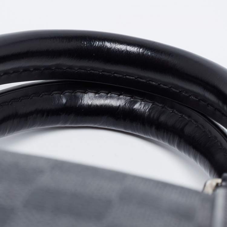 Pre Owned Louis Vuitton Damier Graphite Canvas Keepall Bandouliere 45 Bag