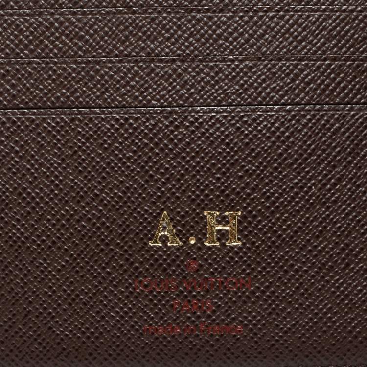 مملوكة مسبقًا Louis Vuitton Damier Ebene Canvas Florin Wallet