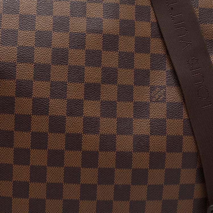 Pre Owned Louis Vuitton Damier Ebene Canvas and Leather Bastille Messenger Bag