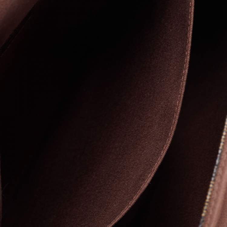 Pre Owned Louis Vuitton Damier Ebene Canvas and Leather Bastille Messenger Bag