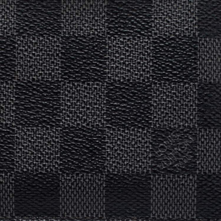 Pre Owned Louis Vuitton Damier Graphite Canvas Multiple Wallet