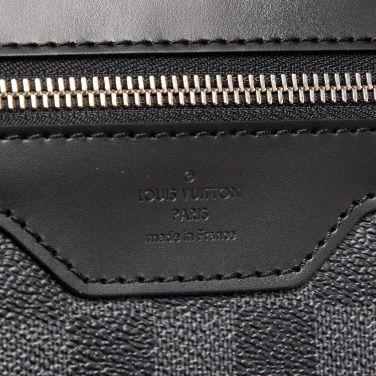 Pre Owned Louis Vuitton Damier Graphite Canvas District MM Bag