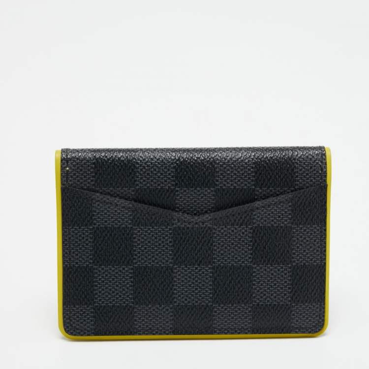 Pre Owned Louis Vuitton Damier Graphite Canvas Pocket Organizer