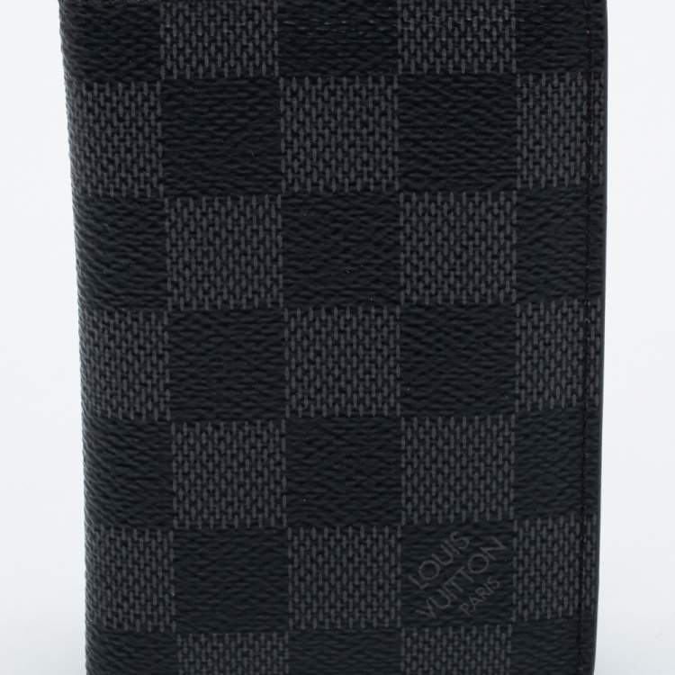 Pre Owned Louis Vuitton Damier Graphite Canvas Pocket Organiser