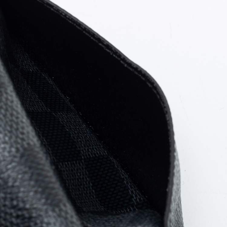 Pre Owned Louis Vuitton Damier Graphite Canvas Pocket Organiser