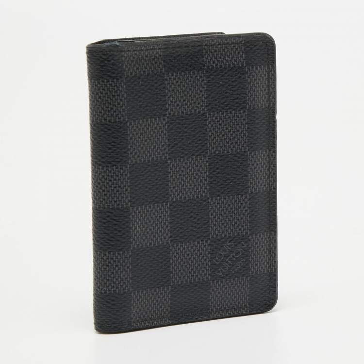 Pre Owned Louis Vuitton Damier Graphite Canvas Pocket Organizer