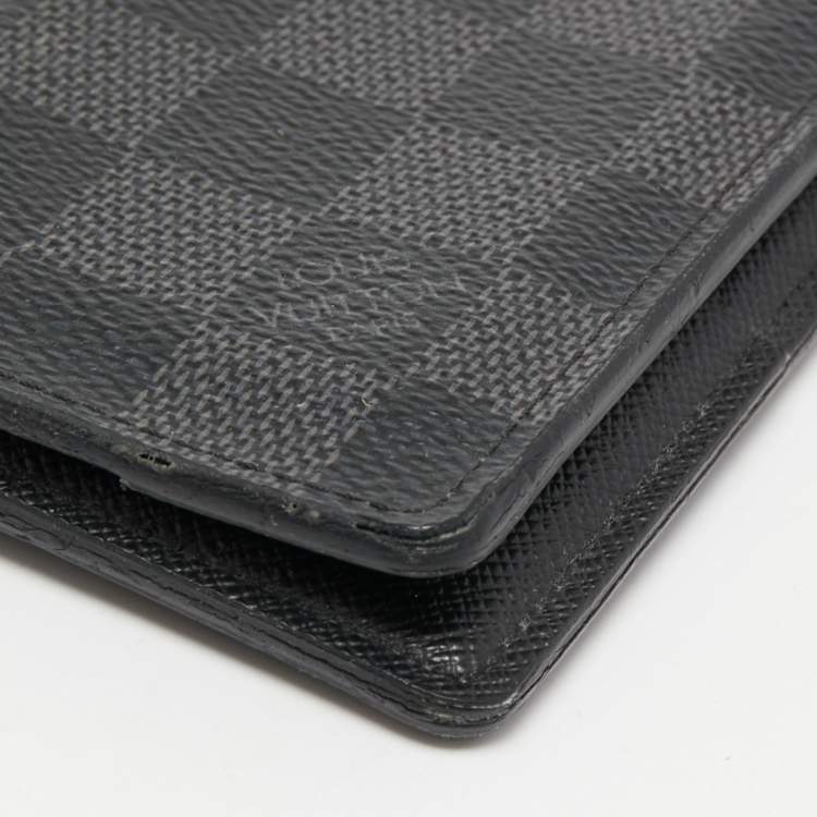 Pre Owned Louis Vuitton Damier Graphite Canvas Pocket Organizer