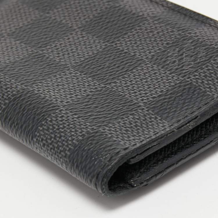 Pre Owned Louis Vuitton Damier Graphite Canvas Pocket Organizer