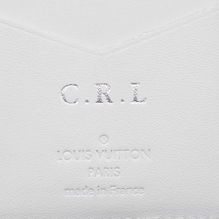 Pre Owned Louis Vuitton Antarctica Damier Infini Leather Pocket Organizer