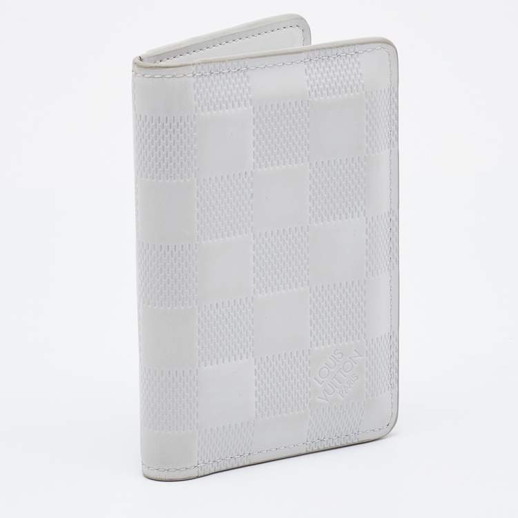 Pre Owned Louis Vuitton Antarctica Damier Infini Leather Pocket Organizer