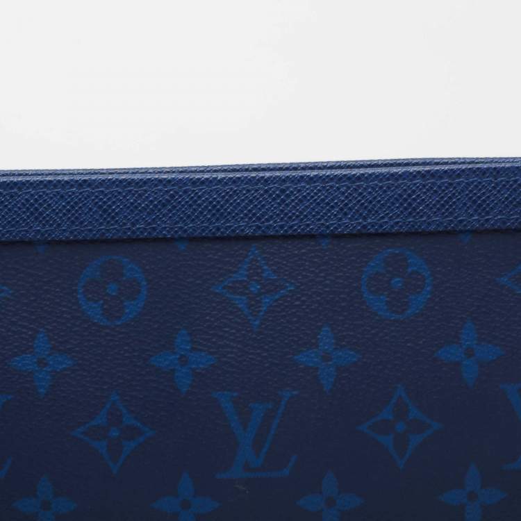 Pre Owned Louis Vuitton Eclipse Monogram Canvas Pochette Voyage MM