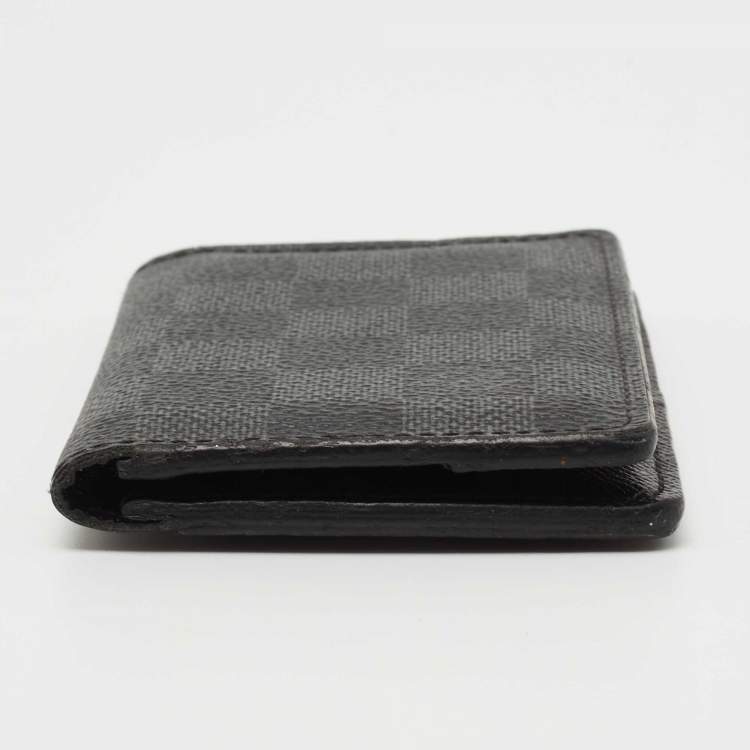 Pre Owned Louis Vuitton Damier Graphite Canvas Pocket Organiser