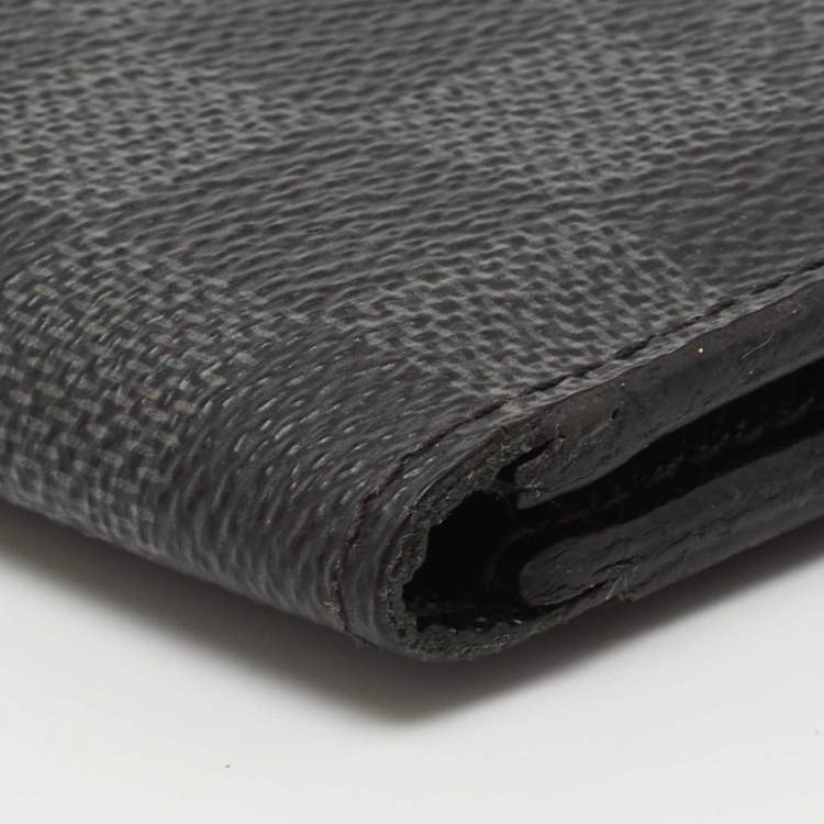 Pre Owned Louis Vuitton Damier Graphite Canvas Pocket Organiser