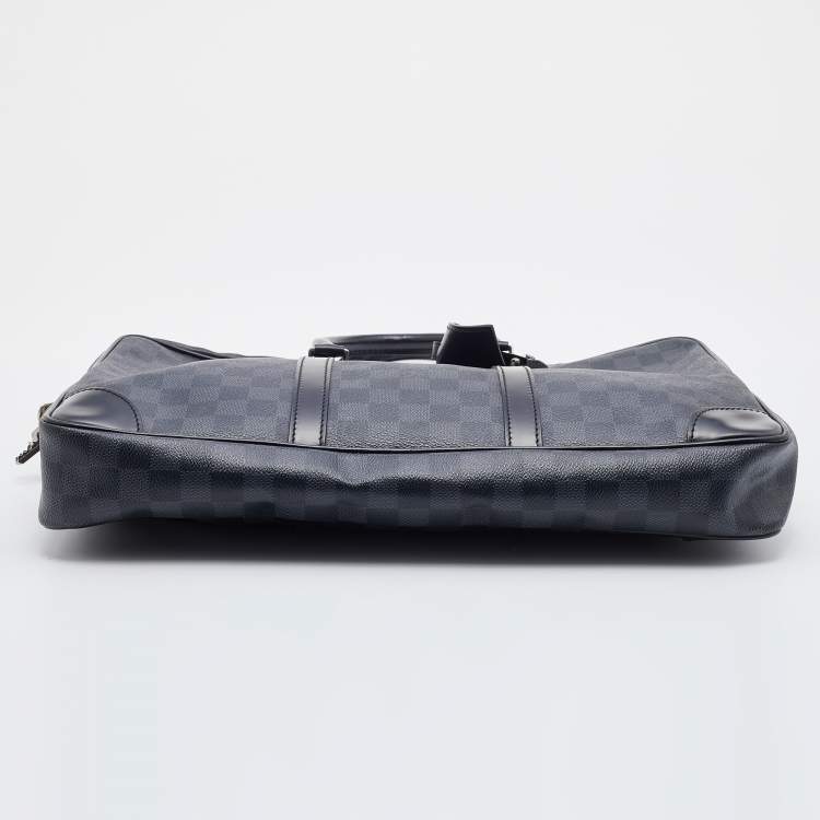 Pre Owned Louis Vuitton Damier Graphite Canvas Porte Documents Voyage Briefcase