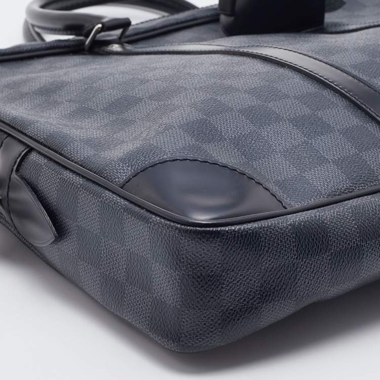 Pre Owned Louis Vuitton Damier Graphite Canvas Porte Documents Voyage Briefcase