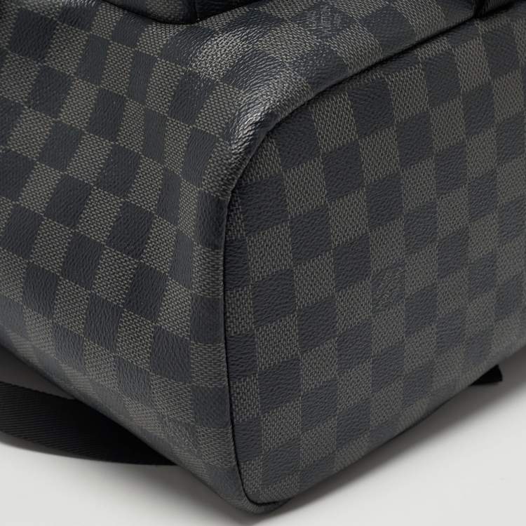 Pre Owned Louis Vuitton Damier Graphite Canvas Zack Backpack