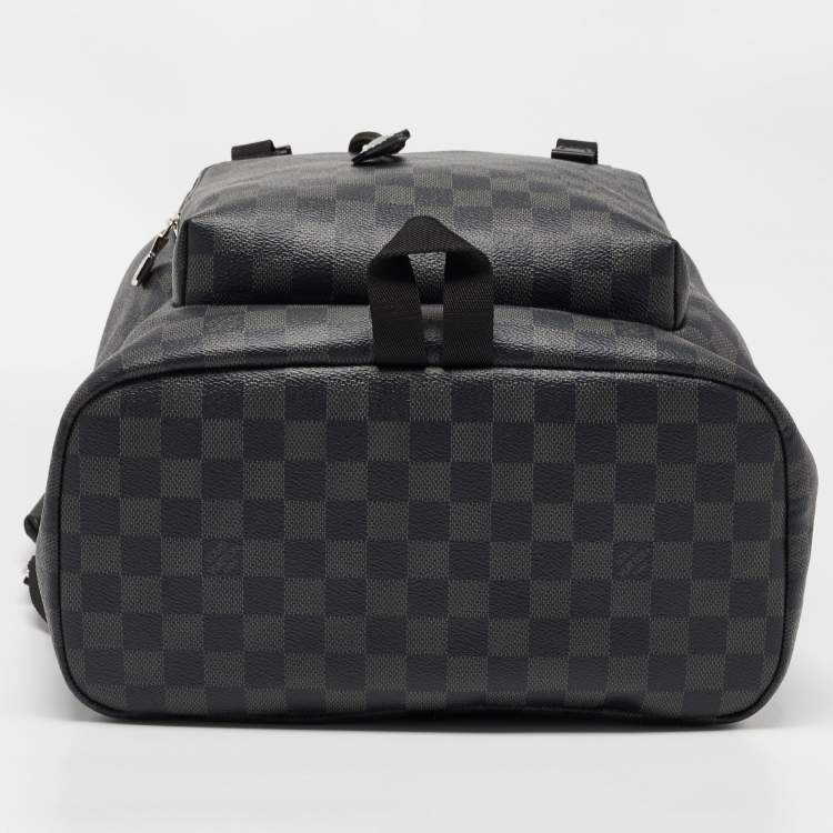 Pre Owned Louis Vuitton Damier Graphite Canvas Zack Backpack