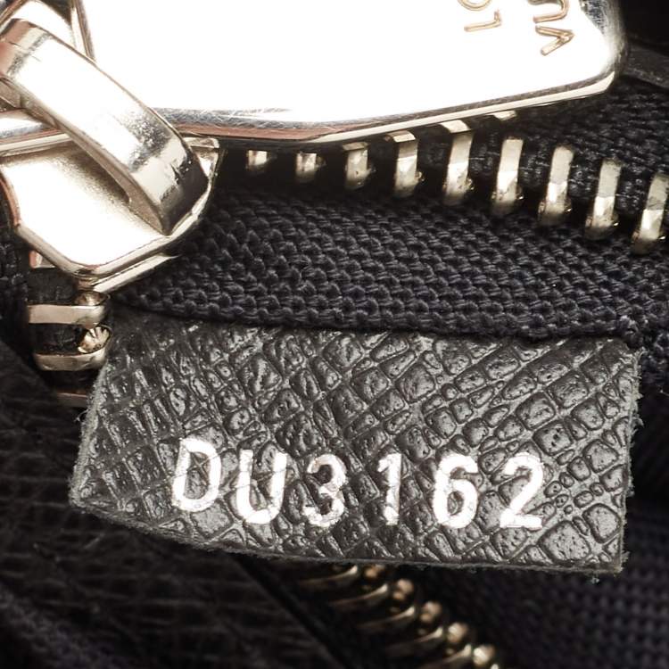 Pre Owned Louis Vuitton Dark Grey Taiga Leather Roman MM Bag