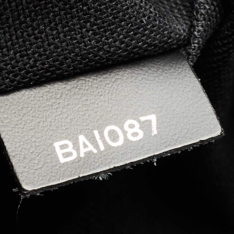 Pre Owned Louis Vuitton Black Epi Leather Bourget 55 Bag