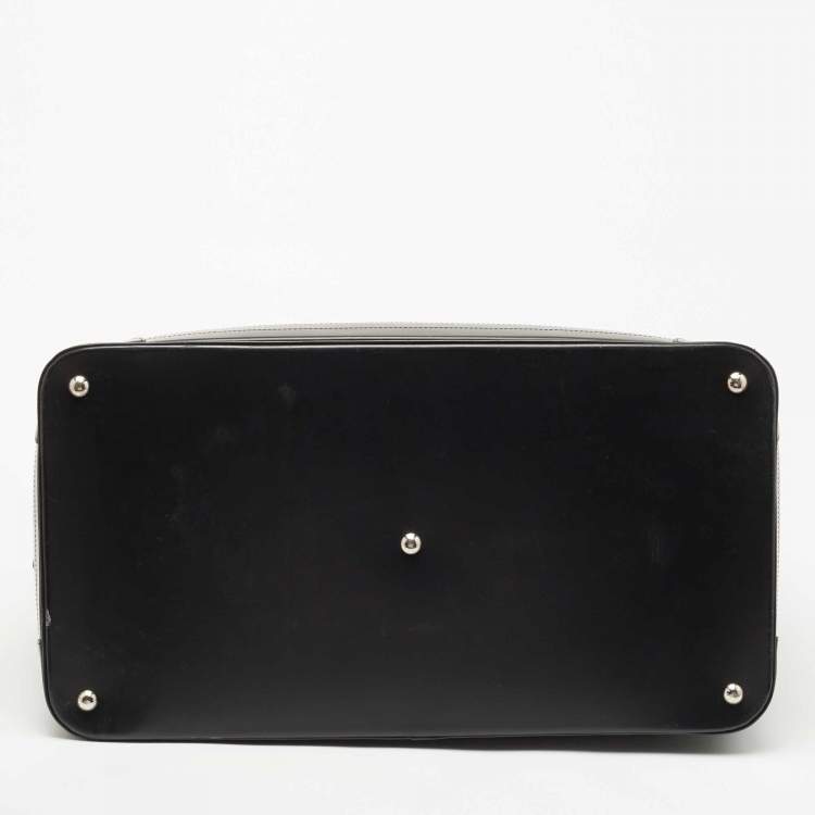 Pre Owned Louis Vuitton Black Epi Leather Bourget 55 Bag