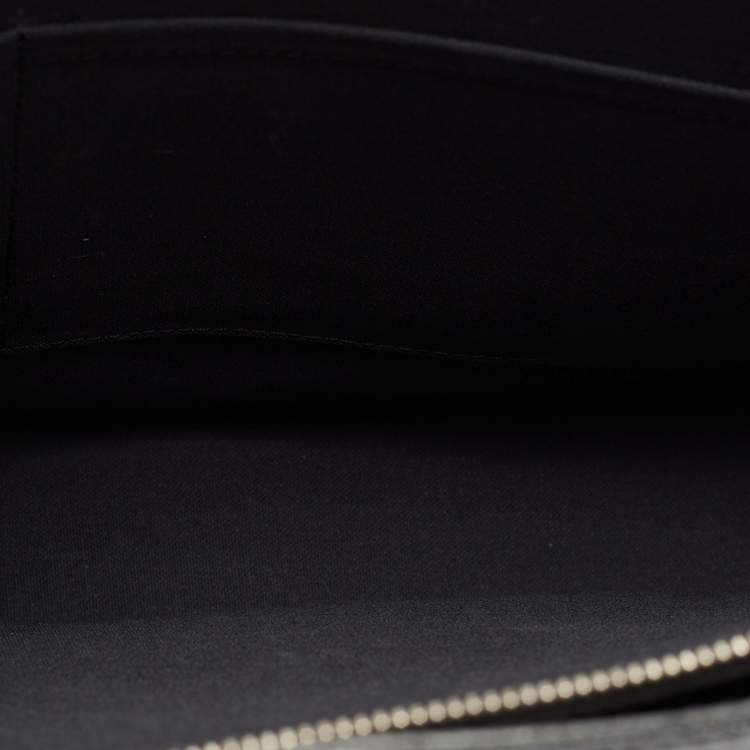 Pre Owned Louis Vuitton Black Taiga Leather Lozan Briefcase