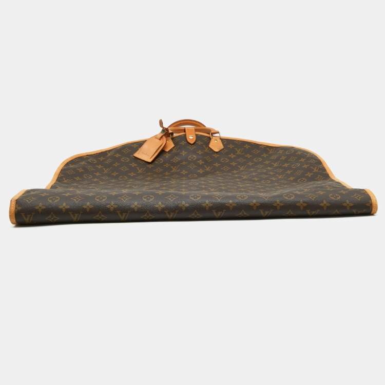 Pre Owned Louis Vuitton Monogram Canvas 2 Hangers Garment Cover Bag
