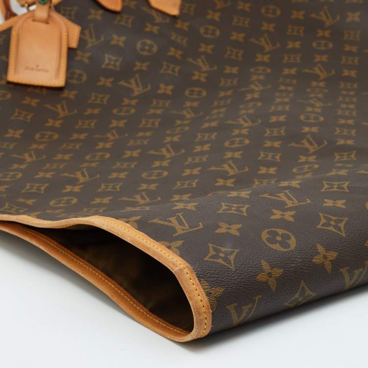 Pre Owned Louis Vuitton Monogram Canvas 2 Hangers Garment Cover Bag