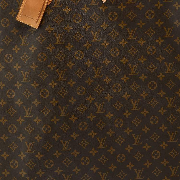 Pre Owned Louis Vuitton Monogram Canvas 2 Hangers Garment Cover Bag