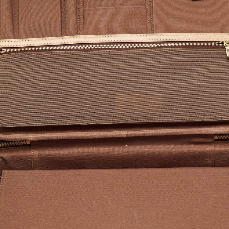 Pre Owned Louis Vuitton Monogram Coated Canvas Cupertino Briefcase