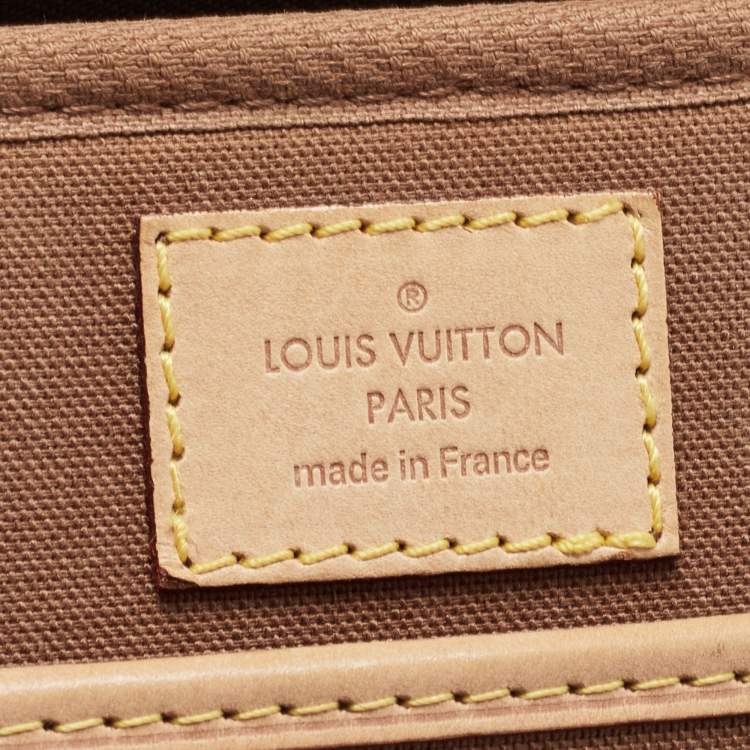 Pre Owned Louis Vuitton Monogram Coated Canvas Cupertino Briefcase