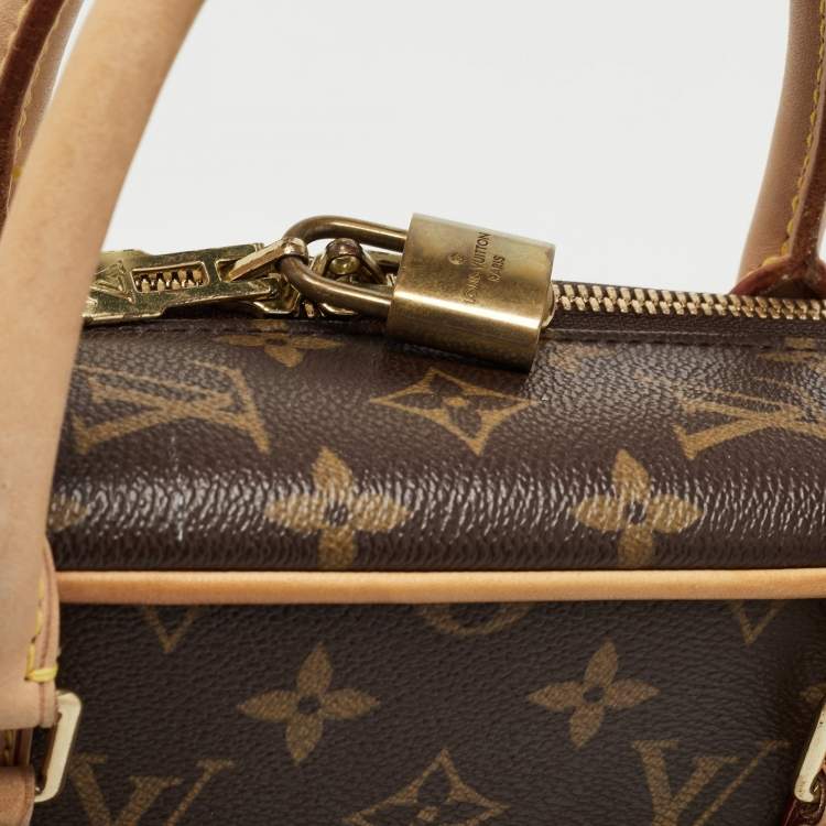 Pre Owned Louis Vuitton Monogram Coated Canvas Cupertino Briefcase