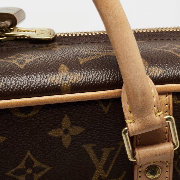 Pre Owned Louis Vuitton Monogram Coated Canvas Cupertino Briefcase