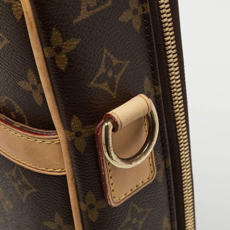 Pre Owned Louis Vuitton Monogram Coated Canvas Cupertino Briefcase