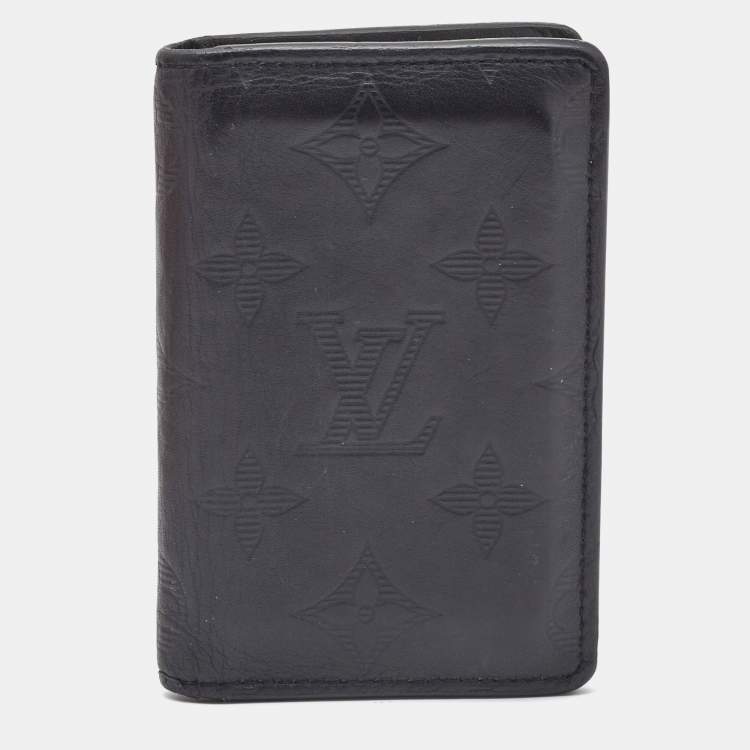 Louis Vuitton Monogram Shadow Leather Pocket Organizer Louis
